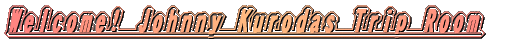 Welcome! Johnny Kurodas Trip Room